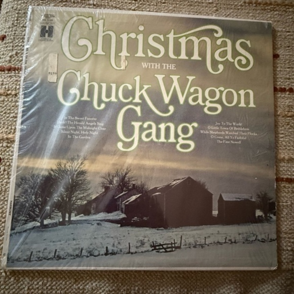 ❤️Christmas with the Chuck Wagon Gang 33 rpm record - Picture 1 of 5